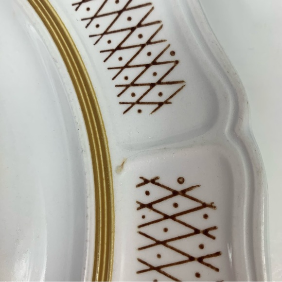 Vintage Mikasa Terra Stone Roman 7118 Fruit Plate Platter - Picture 8 of 8